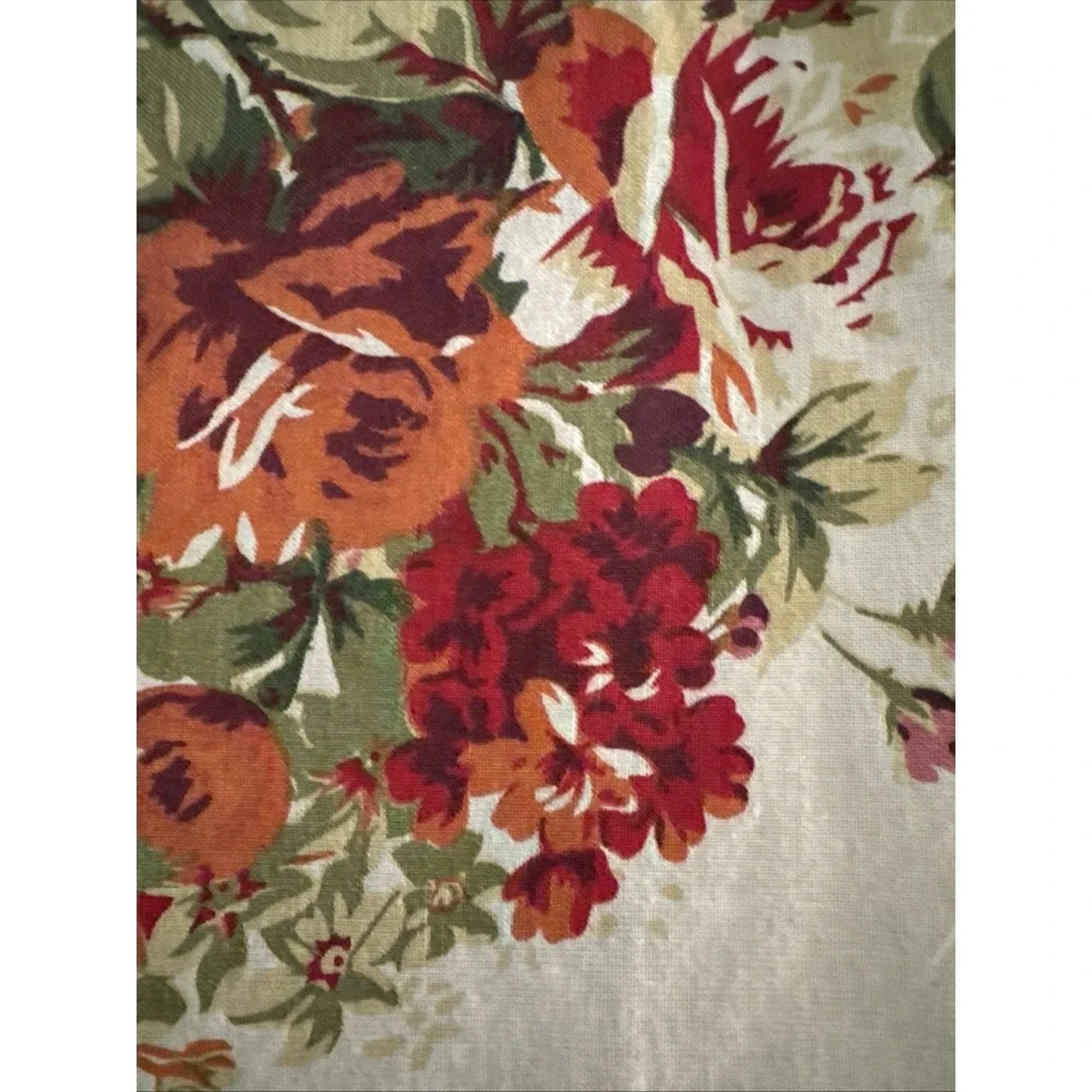April Cornell Throw Pillow Cover Antique Rose Claudette Biege Cushion Neutral